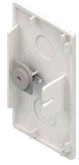 Kleinhuis EG60150.3 Endstück 60x150 mm, ASA, reinweiß