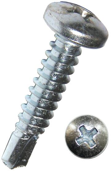 Joseph Dresselhaus 6047001513,925 Bohrschraube, Linsenkopf M-H, verzinkt, 3,9x25mm