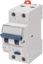 GEWISS GW95327 FI/LS-Schalter (RCBO) 16A, 2-Polig, 30mA, B-Charakteristik, Typ-A