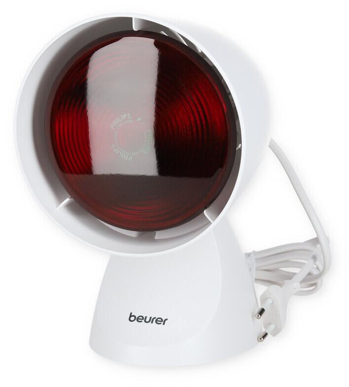 Beurer IL 21 Infrarotlampe, 150W, 5 Neigungsstufen, weiß