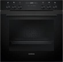 Siemens EEK: A+ Einbau-Herd-Set EQ522IAAB (HE217GBB4 + EI631CFB1E), Induktion, 60cm breit, 71L, cookControl10, 3D Heißluft, softMove, Rahmenlos aufliegend, Deep black inox