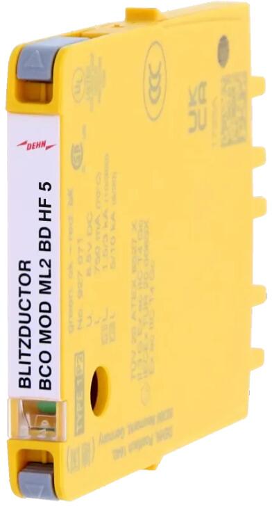 Dehn BCO MOD ML2 BD HF 5 Kombiableiter Schutzmodul für 1 Doppelader BLITZDUCTORconnect mit Defektanzeige (927071)