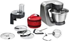 Bosch MUM59N26DE Home Professional Küchenmaschine, 1000W, 3D PlanetaryMixing, schwarz