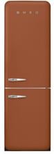 Smeg FAB32RACM6 50's Style Retro Stand Kühl-Gefrierkombination, 60 cm breit, 331 L, NoFrost, Türanschlag rechts, amber clay matt
