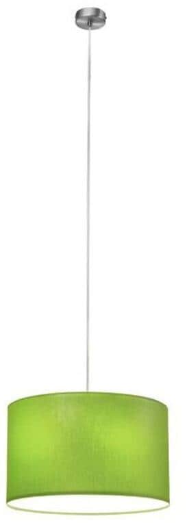 Brumberg SOFT TUBE Pendelleuchte, 280 mm nickel matt / Schirm limettengrün (58260150)
