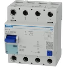 Doepke DFS 4 040-4/0,30-B SK ISO HD Fehlerstromschutzschalter, 40/0,3A, 4-polig, Typ B (09136848HD)