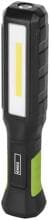 EMOS 1450000440 COB LED+LED-Taschenlampe P4544, 800lm, 2000mAh, wiederaufladbar, schwarz-grün