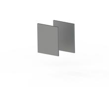 DAIKIN Frontplatte-Set für Soundcover DAGMUTE, beinhaltet zwei pulverbeschichtete Aluminium-Frontplatten in RAL7016 (DE.MUTEPANEL1A)