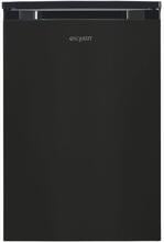Exquisit GS81-051C Stand Gefrierschrank, 55 cm breit, 85 L, 1 Fach Klapptür und 2 Fächer mit Schublade, schwarz