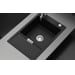Schock Mono D-100XS-FB Granitspüle mit Ablauffernbedienung, Cristadur, reversibel, mit Zubehör