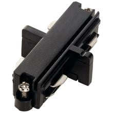 SLV Längsverbinder für Hochvolt 1Phasen-Aufbauschiene, elektrisch, schwarz (143090)