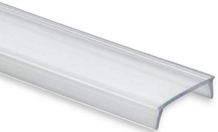 Brumberg Klick-Abdeckung, L x B x H: 2000 x 13,5 x 4 mm, Polycarbonat, transparent (53450000)