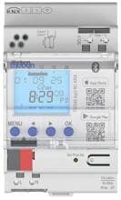 Theben TR 648 top3 RC KNX Zeitschaltuhr, digital, Jahres- und Astro-Programm, App-Programmierung durch integriertes BLEModul, KNX Data Secure, 8-Kanäle 6489130