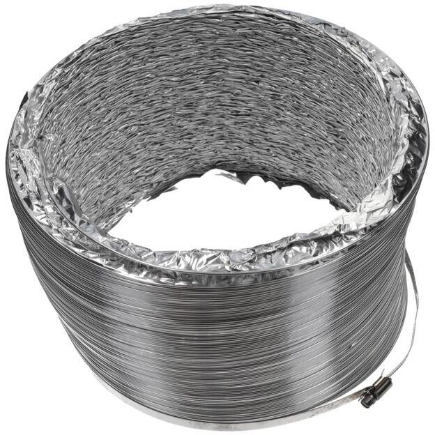 Eurom Warmluftschlauch für Heat-Duct-Pro 9kW, Hose 5m (332421)