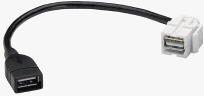 Hager GMKUSB2A Keystone Einsatz USB 2.0 Typ A