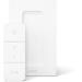 Philips Hue White Ambiance Buckram LED Dreierspot, Dimmschalter, GU10, 15W, 1050lm, 4000K, weiß (929003048001)