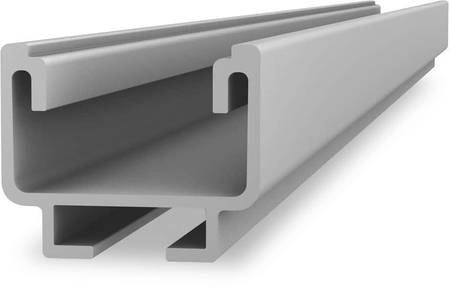 K2 Systems SolidRail UltraLight, Montageschiene, Länge 365 cm, Aluminium, silber (2004264)