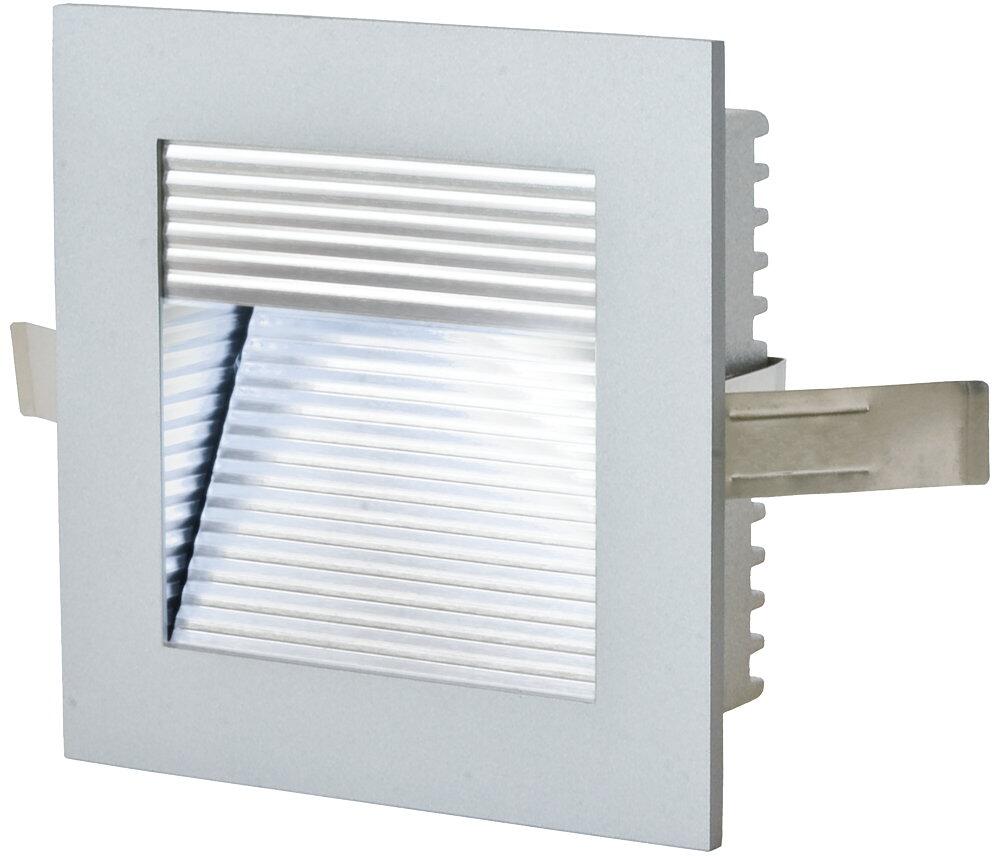 EVN LED Wandeinbau, IP20, 350mA, 1,2W, 6000K, 80lm, alu (P21401)