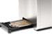 Bosch TAT5P420DE Kompakt Toaster, 970W, 2 Scheiben, DesignLine, Gleichmäßiges Röstbild, Edelstahl