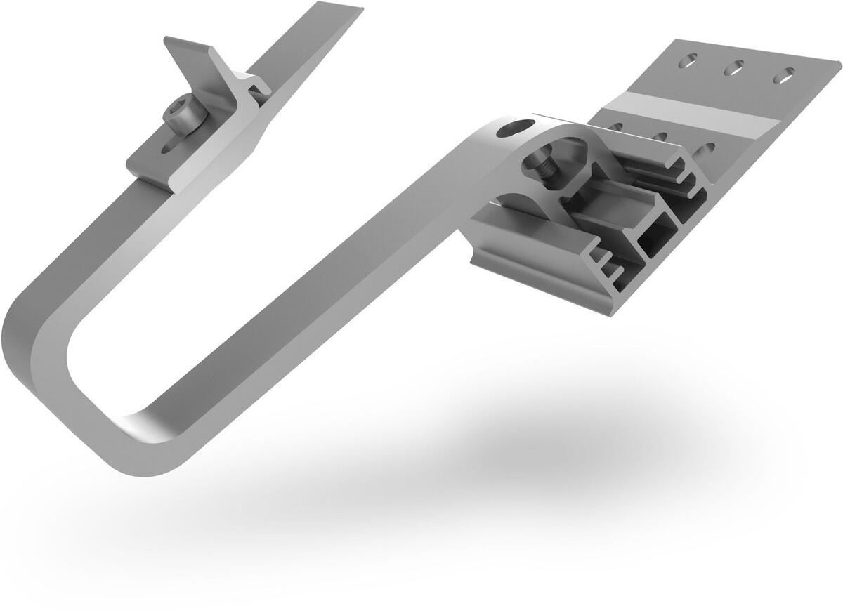 K2 Systems 2004222 SingleHook 3S long, Dachhaken, aluminium