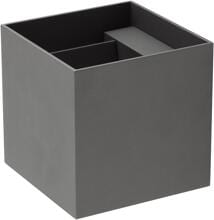 EVN CUBE LED Wandleuchte, 2-flmg. (up + down), IP65, 220-240V, 2x9W, 3000K, 2x600lm, anthrazit (L54181502RE)