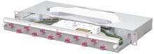 METZ CONNECT OpDAT slide2 K Patchfeld splice 12xLC-D OM4, grau ( 1504977512-F )