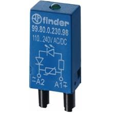 Finder 99.80.0.230.98 LED-Modul Varistor 110-240V AC/DC (9980023098)