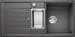 Blanco Lexa 6 S Granitspüle, Becken rechts, reversibel, mit Ablauffernbedienung und Zubehör, SILGRANIT PuraDur