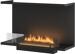 INfire Dreiseitiger Bioethanol Einbaukamin mit Blendrahmen Inside 800 V2, Inhalt 1 Liter, 800x450x250, stahl, schwarz(INSIDE C800V2)