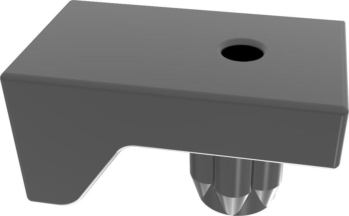 Bosch Siemens 00605321 Gummifuss, fuer topftraeger,schwarz