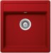 Schock Mono N-100S-A Granitspüle mit Ablauffernbedienung, Cristadur, Einzelbecken, mit Zubehör, rouge (MONN100SAROU)