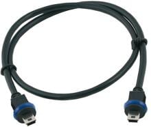 MOBOTIX MX-CBL-MU-STR-05 Mini-USB-Kabel, MiniUSB auf MiniUSB, 0,5m