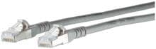 METZ CONNECT 130845B533-E Patchkabel Cat.6a AWG26 2RJ45 25m, grau