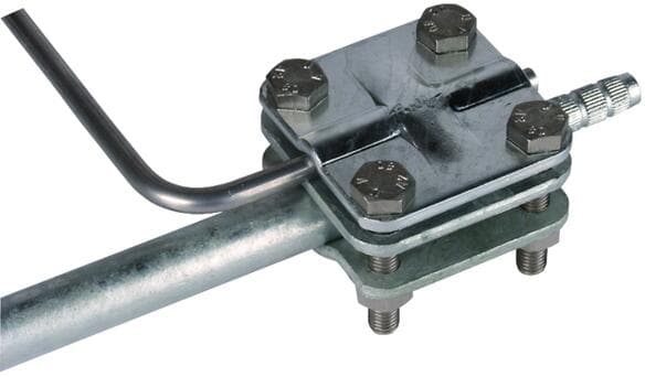 Dehn Anschlussklemme Für Tiefenerder Ø20-30 mm AK TE 20.30 8.12 FL40 STTZN, M10x55mm (610010)