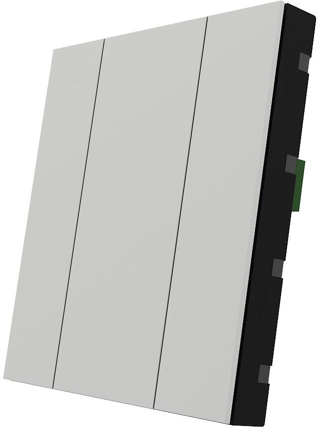 Interra iSwitch+ Raumsteuergerät, KNX, Wandmontage, 2 Tasten, Kunststoff, matt weiß (ITR340-0203)