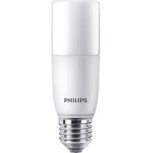 Philips LED Stick 68W T38 E27 WH FR ND 1PF/12 LED-Glühbirne, 9,5W, 950lm, 3000K, satiniert (929001901428)