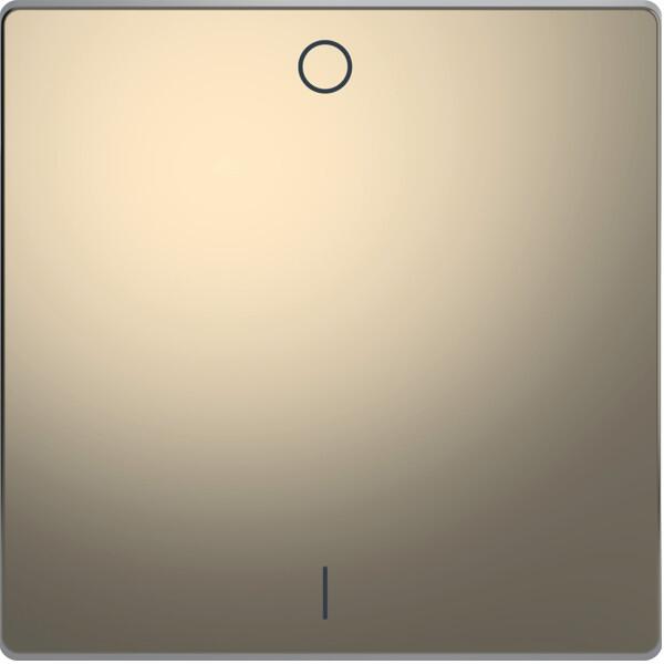 Merten mit Kennzeichnung 0/ 1, System Design, Nickelmetallic (MEG3301-6050)