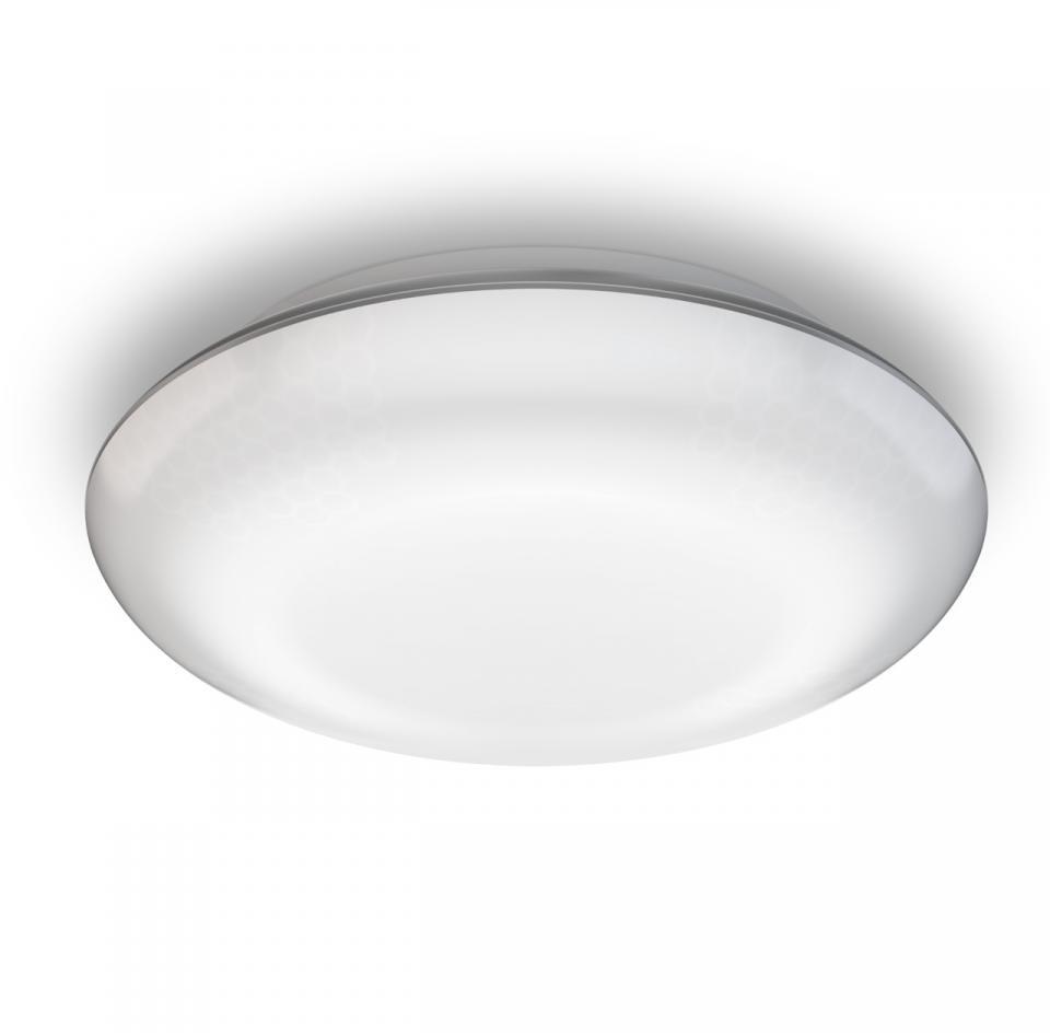 Steinel DL Vario Quattro S Sensor-Außenleuchte, LED, 3000K, silber (035440)