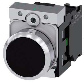 Siemens 3SU1150-0AB10-1BA0 Drucktaster, schwarz