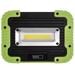 EMOS 1450000300 Aufladbarer COB LED-Strahler, 1000 lm, 4400 mAh, schwarz/grün