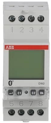 ABB DW2 Wochenzeitschaltuhr, digital (2CSM222521R1000)
