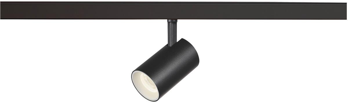 SLV NUMINOS XS 48V Spot für Niedervolt-Schienensystem, 4000K, 8.7W, DALI dimmbar, 55°, schwarz/weiß (1006694)