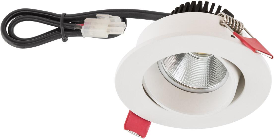 EVN LED Deckeneinbau, rund, schwenkbar, IP20, 220-240V, 6W, 3000K, 620lm, weiß (568001602)