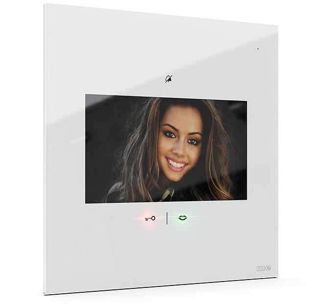 M-E Vistadoor VDV-1107-W mit 7 Zoll Monitor iP (App), Bildspeicher ...