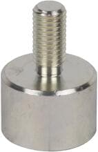 Dehn AS SCHW M12 25 Anschlussstück mit Gewindebolzen M12x25mm zum Anschweißen, St/galZn (705501)