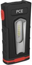 PCE Handleuchte-H500/1.800mAh, LED, USB-C, Notlichtfunktion, Aufhängehaken, schwarz (720500)