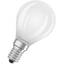 LEDVANCE LED CLASSIC P DIM P 4.8W 827 FIL FR E14, 470lm, warmweiß (4099854067709)