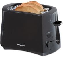 Cloer 3310 2-Scheiben-Toaster, schwarz