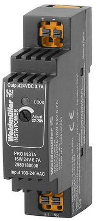 Weidmüller PRO INSTA 16W 24V 0.7A Stromversorgung (2580180000)
