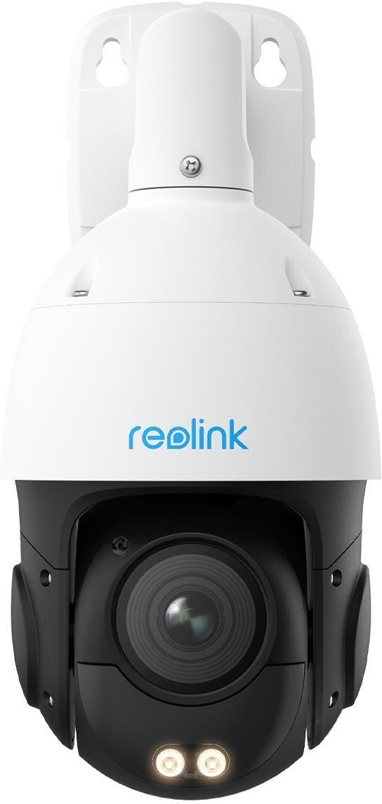 Reolink P840 - Intelligente 4K PTZ PoE Überwachungskamera mit 5-fach optischem Zoom und automatischer Verfolgung, weiß